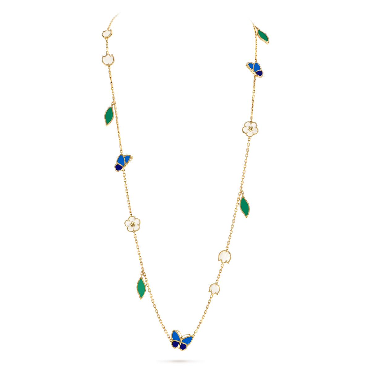[LumiVibe] 26 NEW CLOVER 15 MOTIFS LUCKY NECKLACE