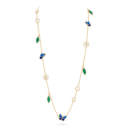 [LumiVibe] 26 NEW CLOVER 15 MOTIFS LUCKY NECKLACE