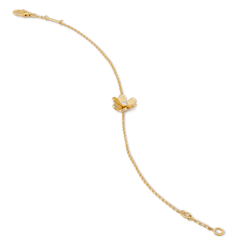 [LumiVibe]FRIVOLE GOLD FLOWER BRACELET
