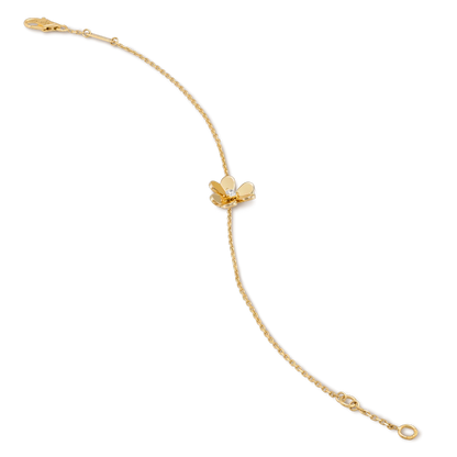 [LumiVibe]FRIVOLE GOLD FLOWER BRACELET