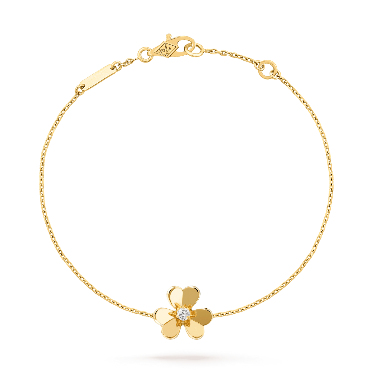[LumiVibe]FRIVOLE GOLD FLOWER BRACELET