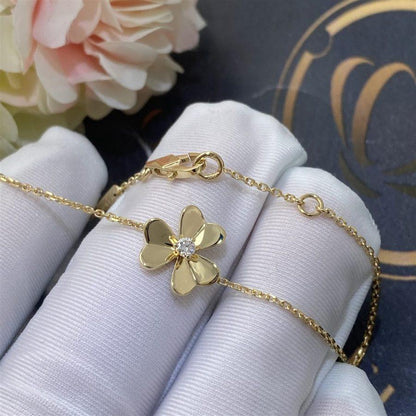 [LumiVibe]FRIVOLE GOLD FLOWER BRACELET