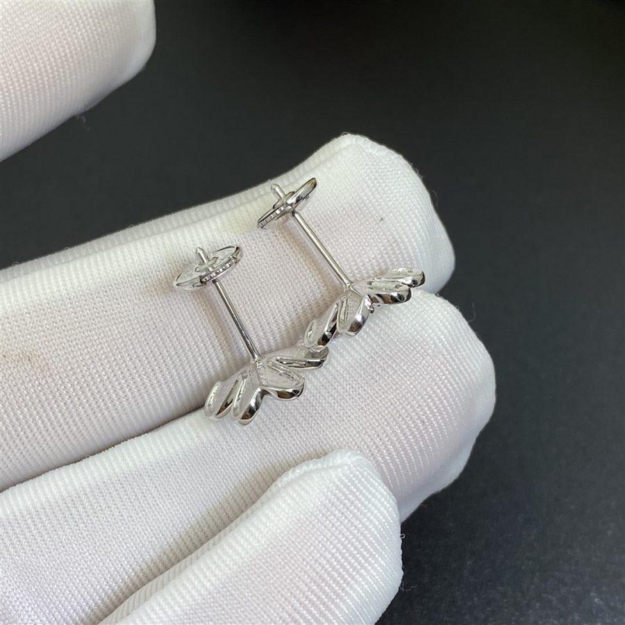 [LumiVibe]FRIVOLE MINI SILVER FLOWER EARRINGS