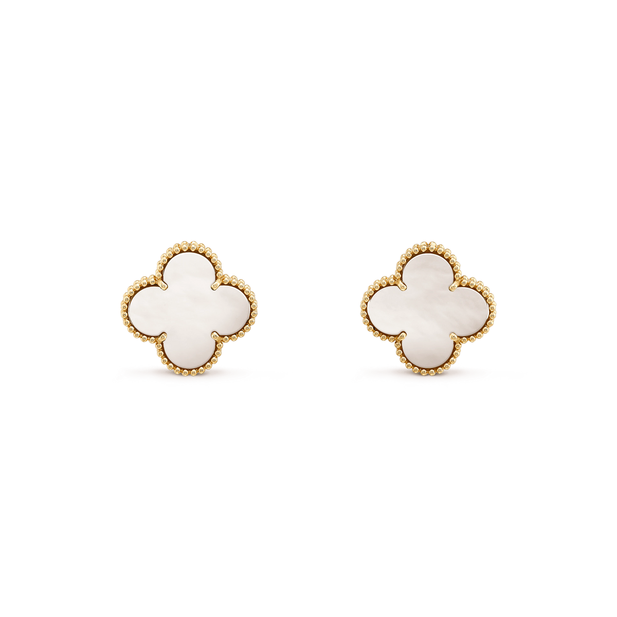 [LumiVibe]CLOVER MINI GOLD EARRINGS