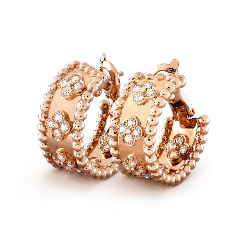 [LumiVibe]PERLEE DIAMOND EARRINGS