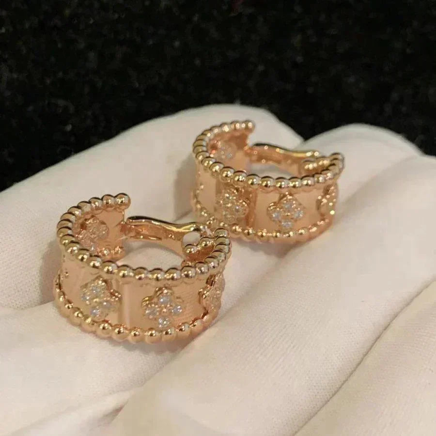 [LumiVibe]PERLEE DIAMOND EARRINGS
