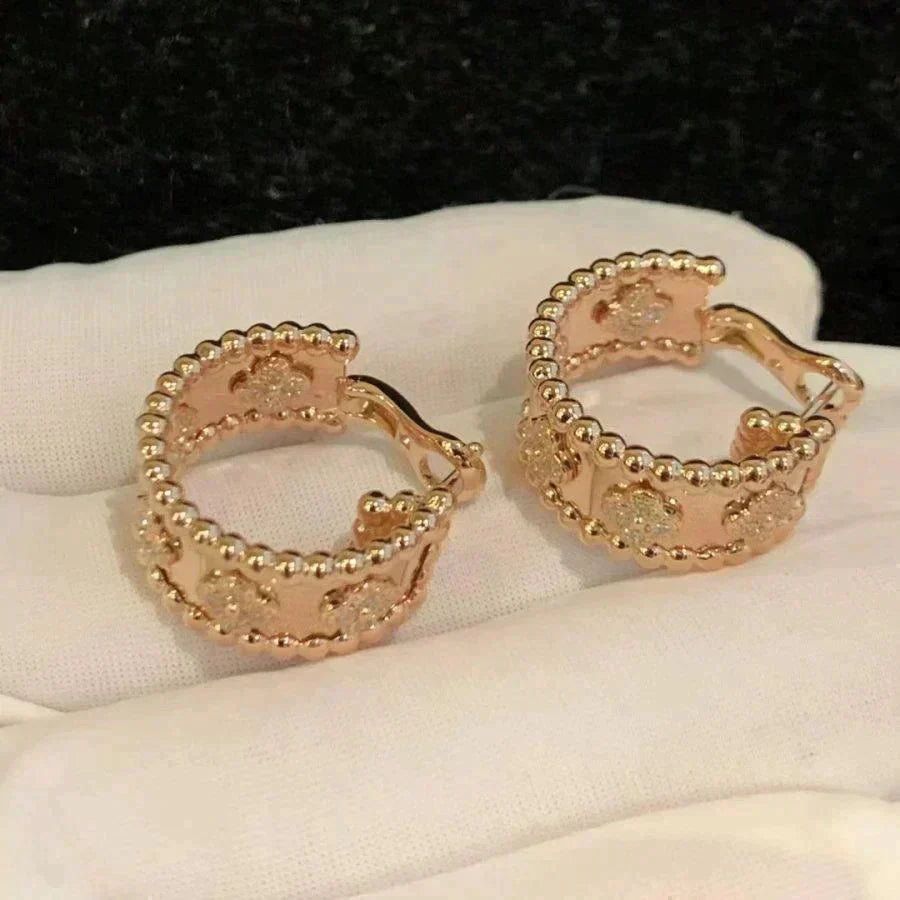 [LumiVibe]PERLEE DIAMOND EARRINGS