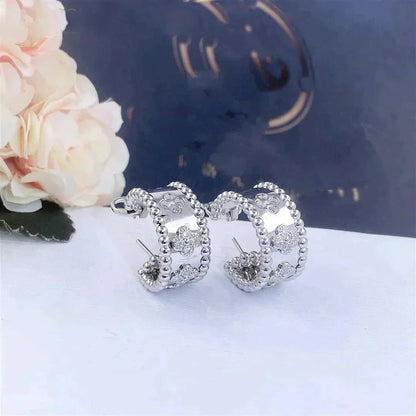 [LumiVibe]PERLEE DIAMOND EARRINGS