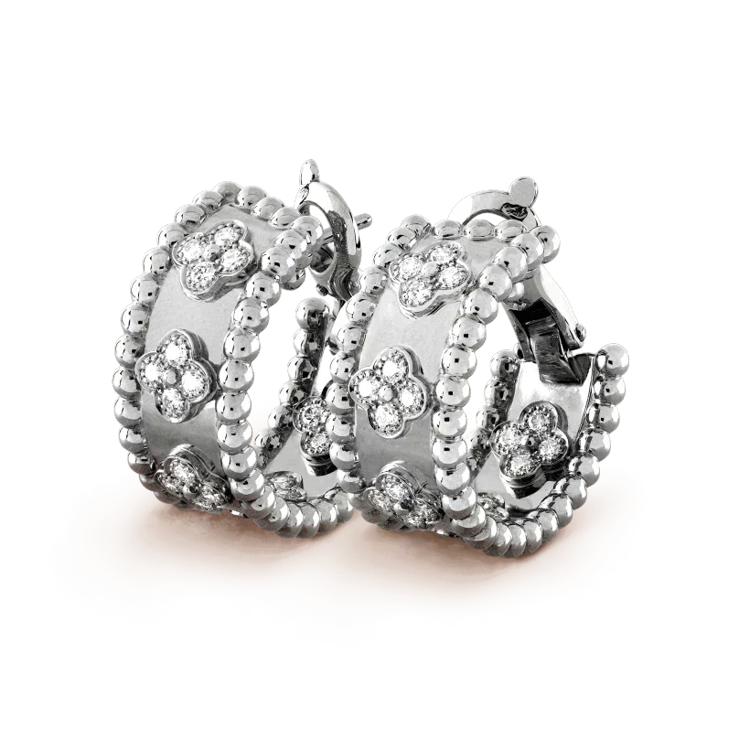 [LumiVibe]PERLEE DIAMOND EARRINGS