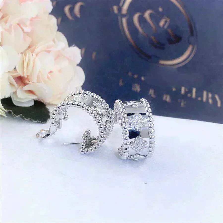 [LumiVibe]PERLEE DIAMOND EARRINGS