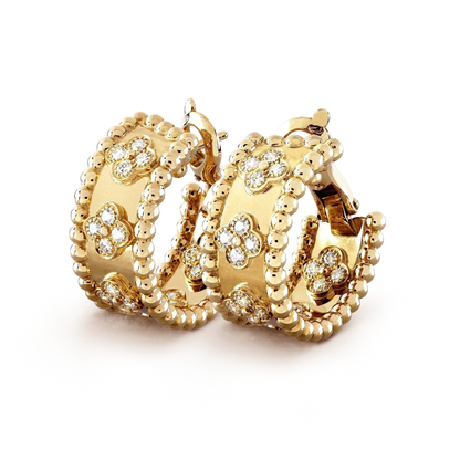 [LumiVibe]PERLEE DIAMOND EARRINGS