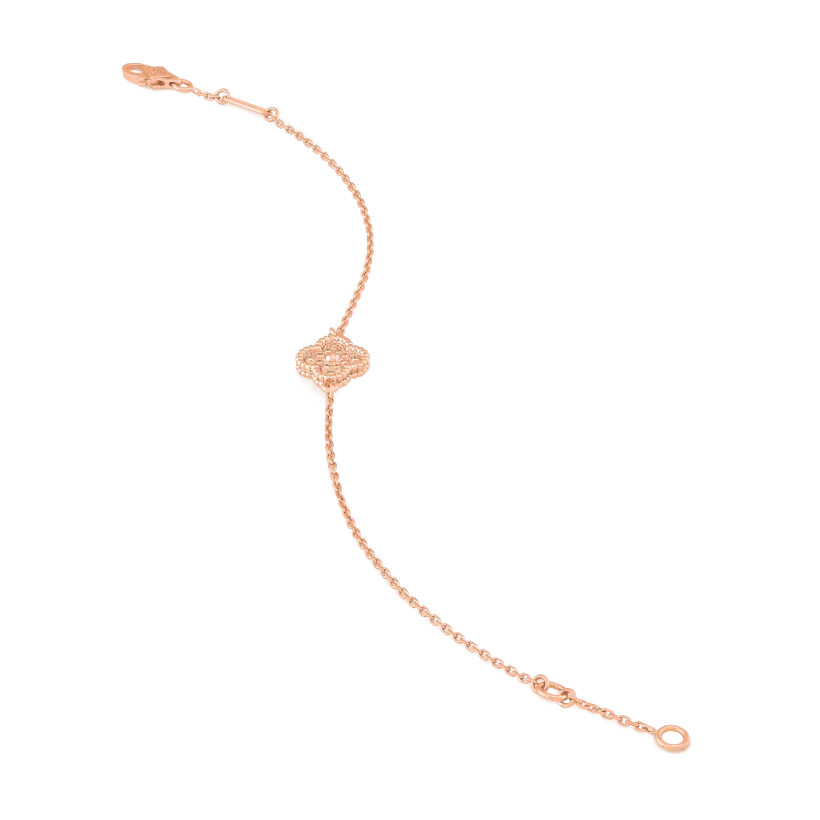 [LumiVibe]CLOVER SINGLE FLOWER BRACELET