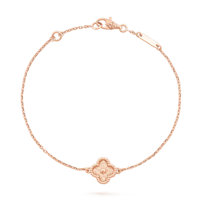 [LumiVibe]CLOVER SINGLE FLOWER BRACELET