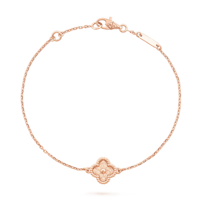 [LumiVibe]CLOVER SINGLE FLOWER BRACELET