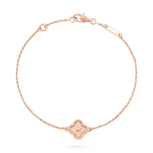 [LumiVibe]CLOVER SINGLE FLOWER BRACELET