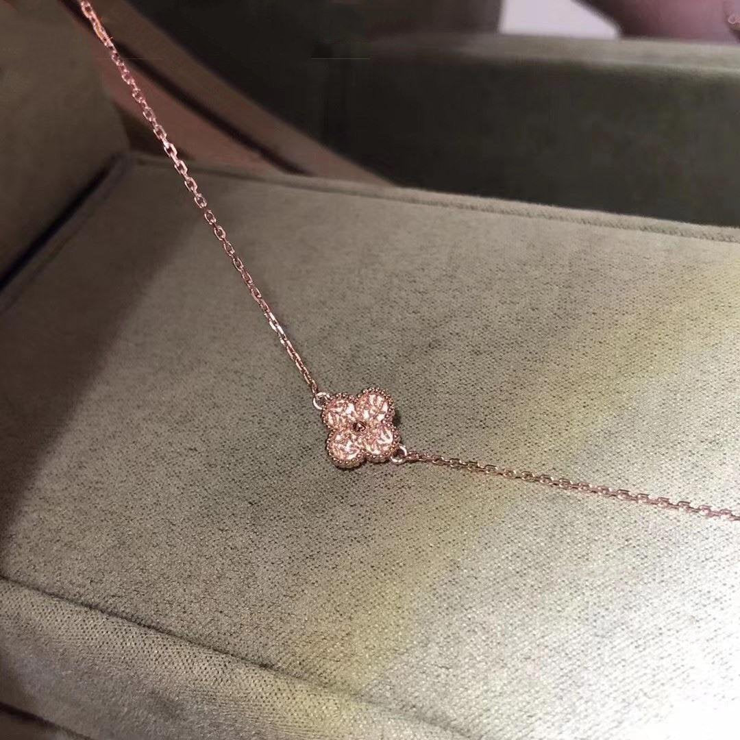 [LumiVibe]CLOVER SINGLE FLOWER BRACELET