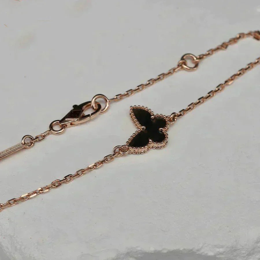 [LumiVibe]BUTTERFLY ONYX  BUTTERFLY BRACELET