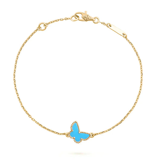 [LumiVibe]BUTTERFLY TURQUOISE BUTTERFLY BRACELET