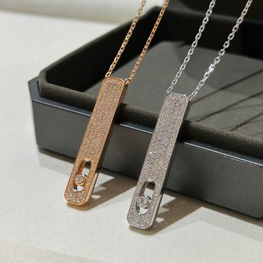 [LumiVibe]MY FIRST DIAMOND PAVED NECKLACE