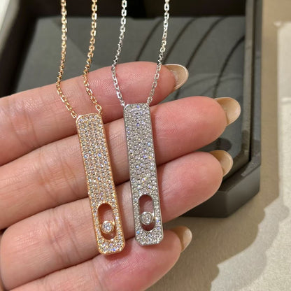 [LumiVibe]MY FIRST DIAMOND PAVED NECKLACE