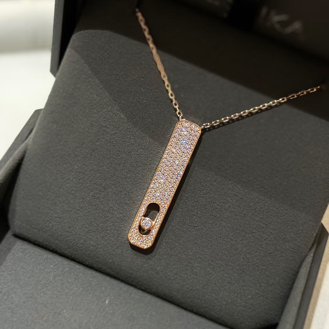 [LumiVibe]MY FIRST DIAMOND PAVED NECKLACE