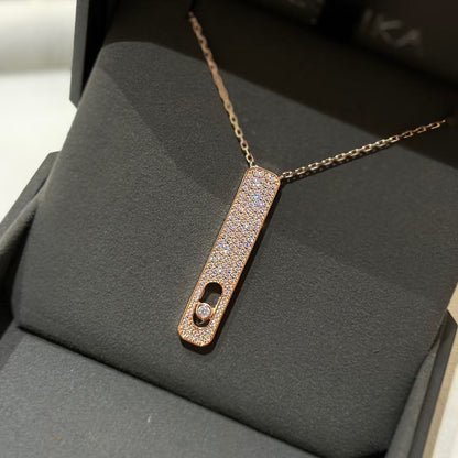 [LumiVibe]MY FIRST DIAMOND PAVED NECKLACE