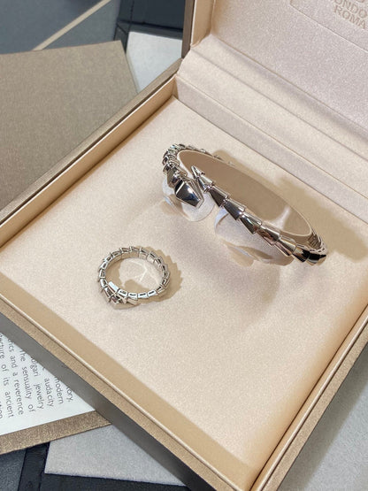 [LumiVibe]SERPENTI VIPER SILVER BRACELET