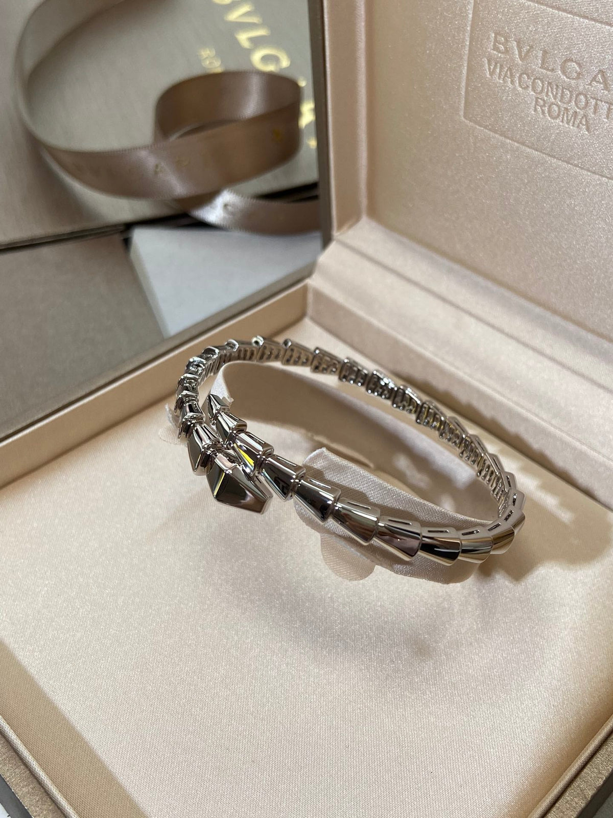 [LumiVibe]SERPENTI VIPER SILVER BRACELET