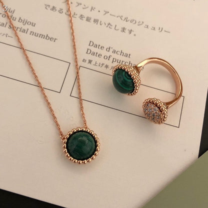 [LumiVibe]PERLEE COULEURS DIAMOND ROSE GOLD BETWEEN THE FINGER RING