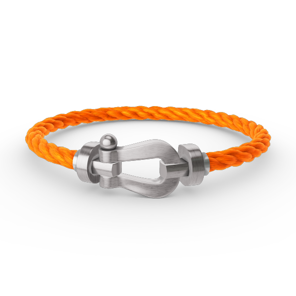 [LumiVibe]FORCE LARGE HORSESHOE NO DIAMOND BRACELET SILVER