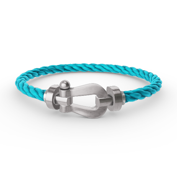 [LumiVibe]FORCE LARGE HORSESHOE NO DIAMOND BRACELET SILVER