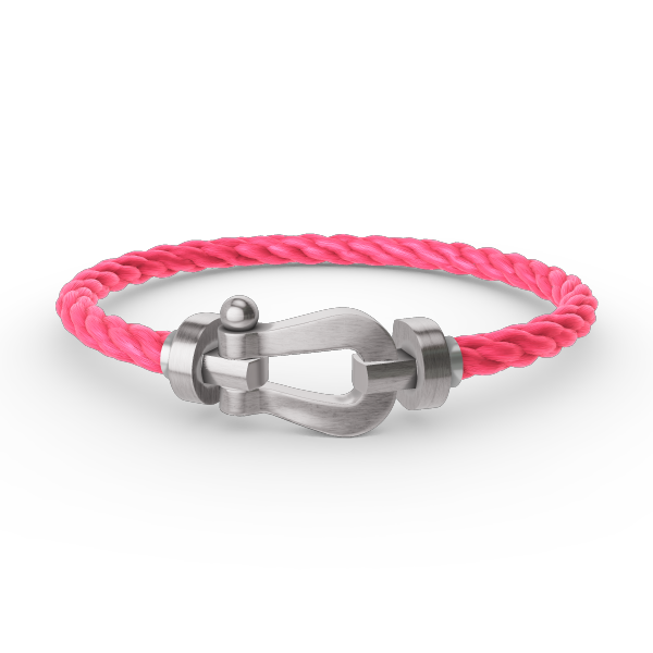 [LumiVibe]FORCE LARGE HORSESHOE NO DIAMOND BRACELET SILVER