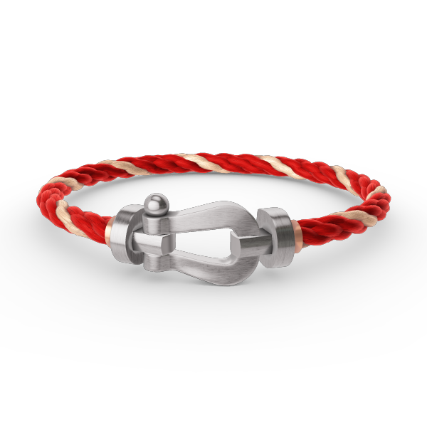 [LumiVibe]FORCE LARGE HORSESHOE NO DIAMOND BRACELET SILVER