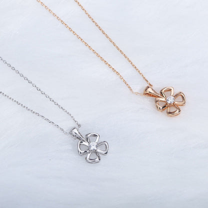 [LumiVibe]FIOREVER NECKLACE DIAMOND CENTER