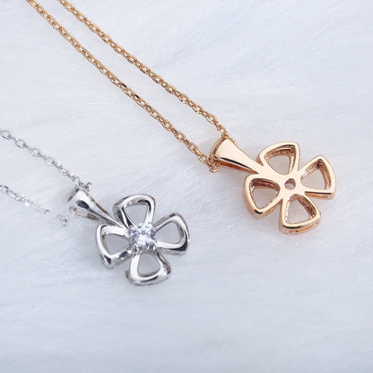 [LumiVibe]FIOREVER NECKLACE DIAMOND CENTER