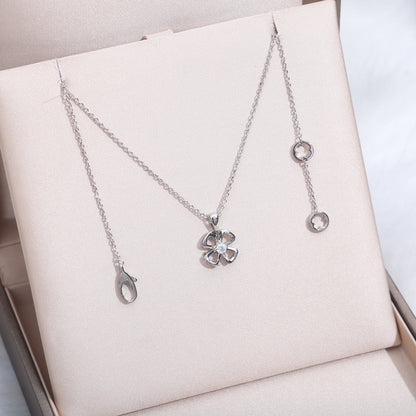 [LumiVibe]FIOREVER NECKLACE DIAMOND CENTER