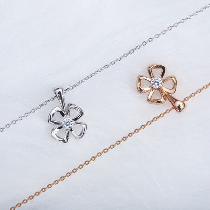 [LumiVibe]FIOREVER NECKLACE DIAMOND CENTER