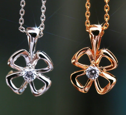 [LumiVibe]FIOREVER NECKLACE DIAMOND CENTER