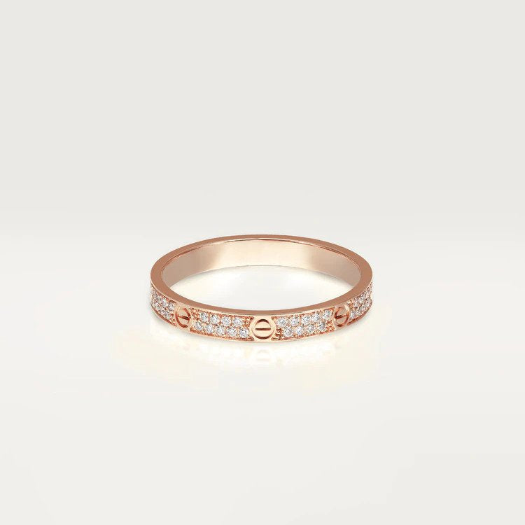 [LumiVibe]LOVE RING 2.65MM DIAMOND