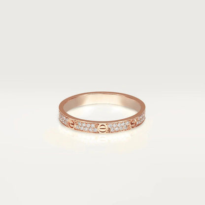 [LumiVibe]LOVE RING 2.65MM DIAMOND