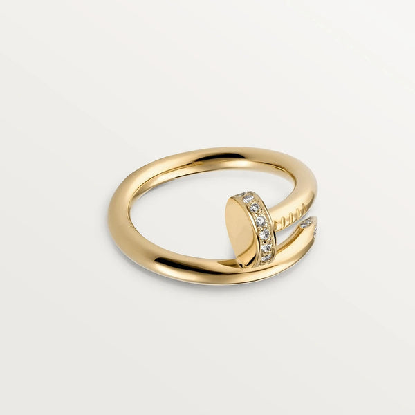 [LumiVibe]JUSTE RING 2.65MM GOLD DIAMOND