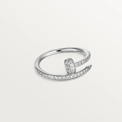 [LumiVibe]JUSTE RING 1.8MM SILVER DIAMONDS