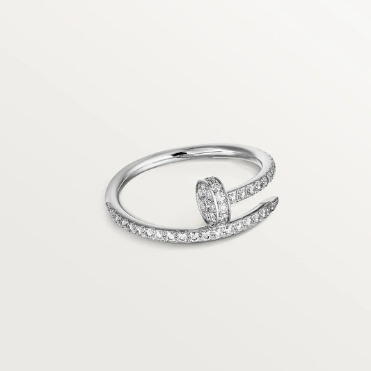 [LumiVibe]JUSTE RING 1.8MM SILVER DIAMONDS