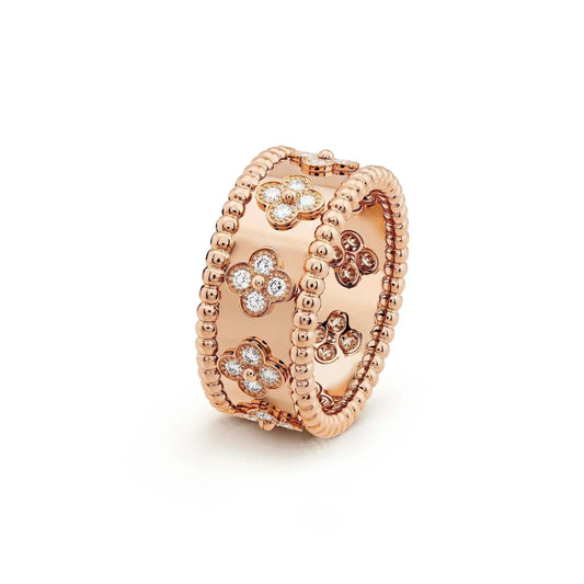 [LumiVibe]CLOVER KALEIDOSCOPE RING 10MM